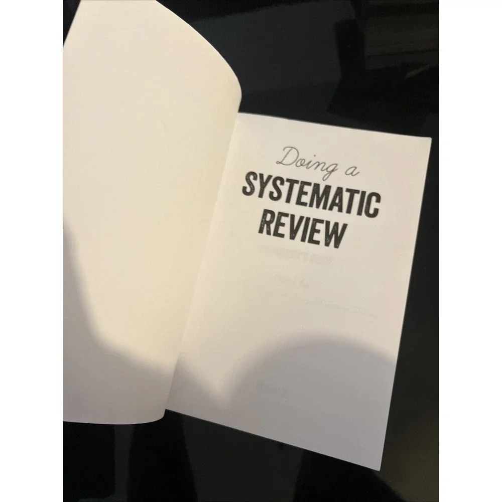 Doing a Systematic Review : A Student's Guide Paperback
